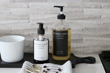 Load image into Gallery viewer, Clear GLASS Coffee Syrup Refillable Bottle | WHITE Waterproof Label