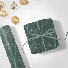 Load image into Gallery viewer, Winter Luxury Gift Wrap No. 2- Moss & Birch Trees