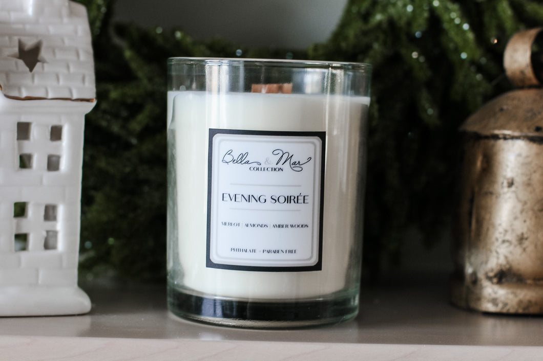 Evening Soirée WOOD WICK-Luxury Candle