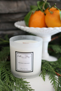 Winter Mantle WOOD WICK-Luxury Candle